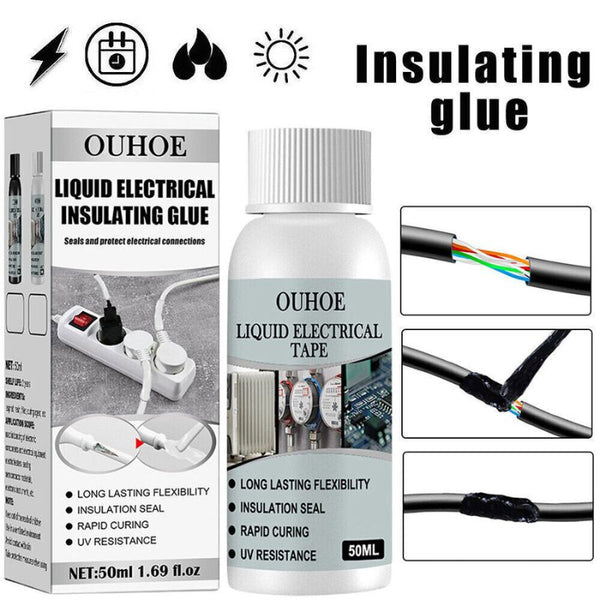 Liquid Insulation Electrical Insulating Glue,Liquid (Black) Jayesh