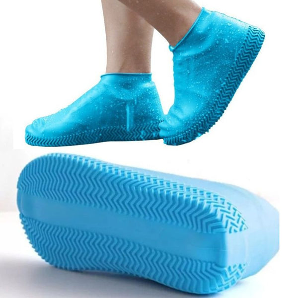 Waterproof Rain/Snow Over Shoe Cover for Daily Wear Shoes for Men Women  Anti skid Silicon Waterproof Boot Cover Shoe Protector- Pair