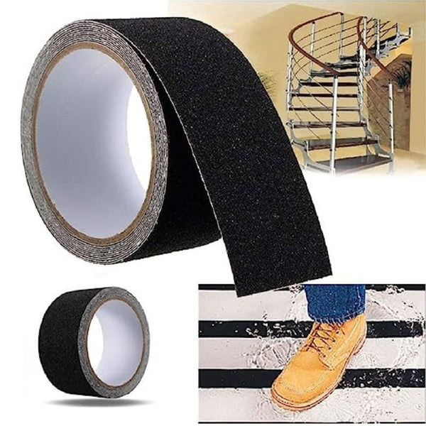 AntiSkid Tape For Stairs High Traction Abrasive Tape for Slippery Flo