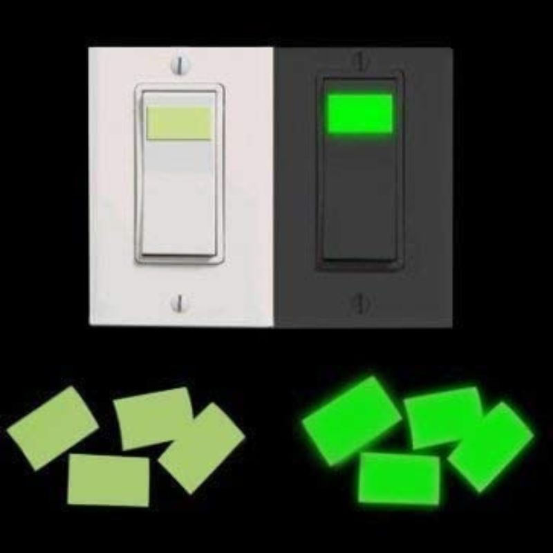 Glow in The Dark Night Glow Radium Tape - 15mm width. X 10 foot length ...
