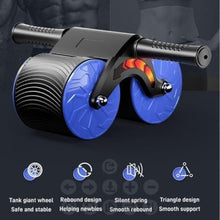 Automatic rebound abdominal wheel, automatic rebound belly wheel, automatic rebound abs wheel, automatic rebound abdominal exercise wheel