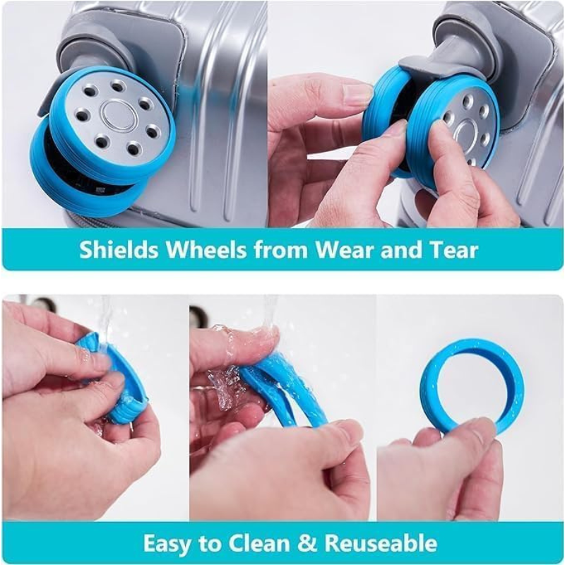 Travel Luggage Wheel Protector Cover Suitcases Wheel Cover