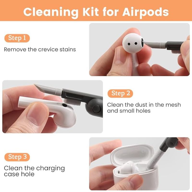 Ear Wax How To Clean Airpods And Airpods Case Charging Case