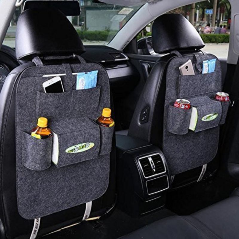 Car Auto Vehicle Back Seat Travel Storage Small Organizer for Bottle, –  Jayesh Variety