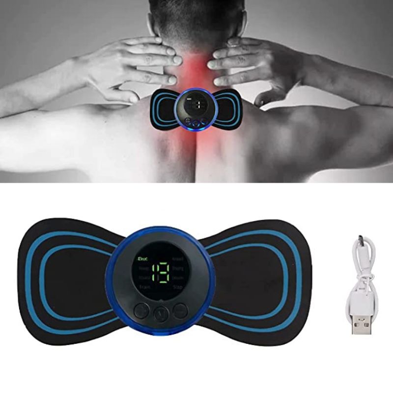 Portable Mini Electric Neck Back Body Massager Cervical Massage
