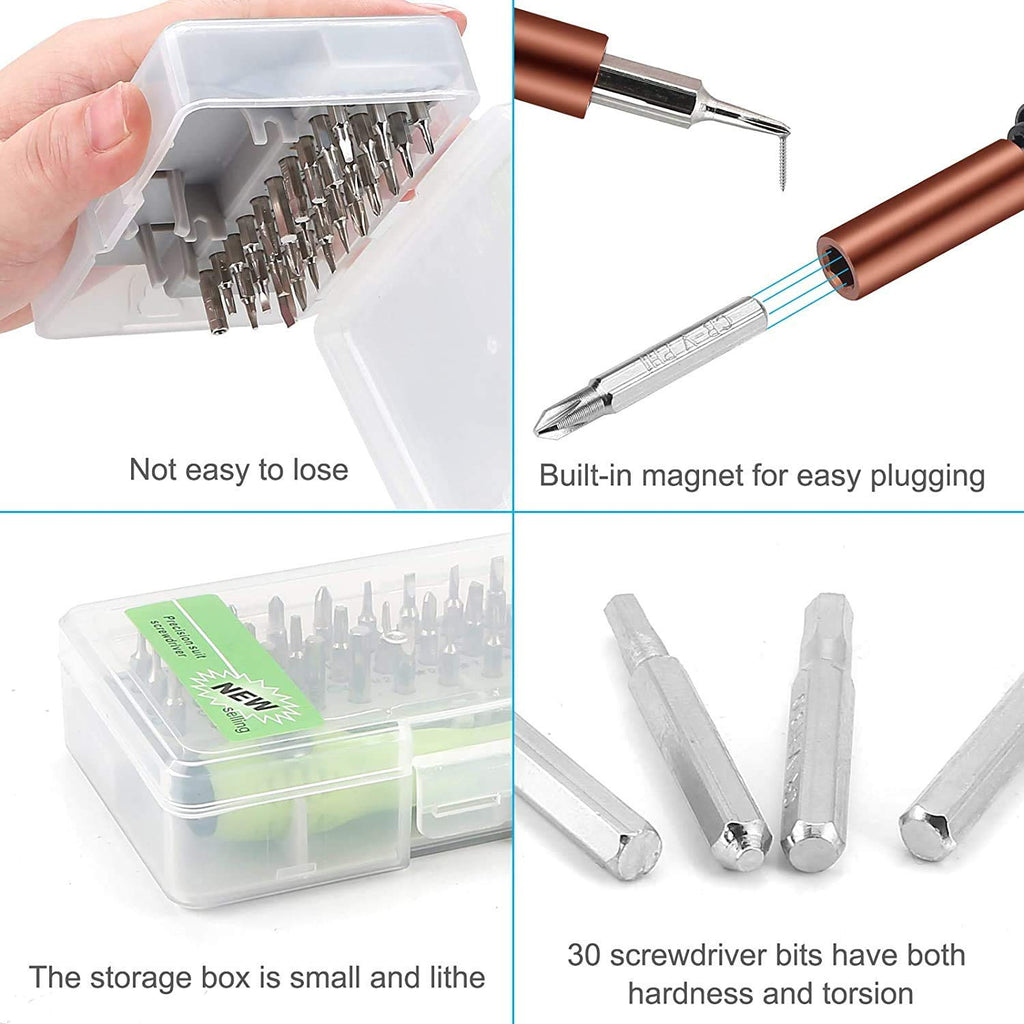 32 in 1 Interchangeable Multipurpose Mini Screwdriver Bits Se – Jayesh ...