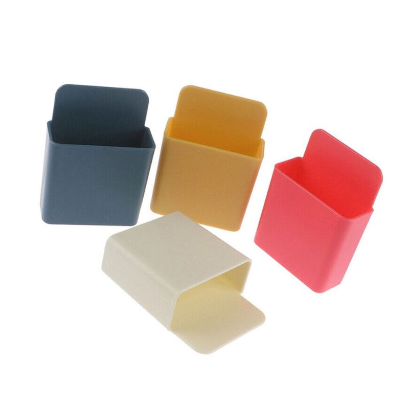 Wall Mounted Storage Case with Mobile Phone Charging Port Plug Holder