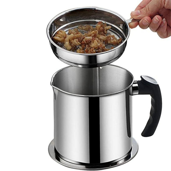 Oil Container Kitchen Kitchen Cooking Oil Container with Strainer – Jayesh Variety