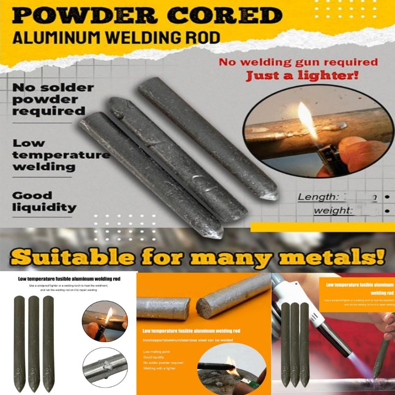 Powder Cored Aluminum Welding Rod (pack of 3) – Jayesh Variety
