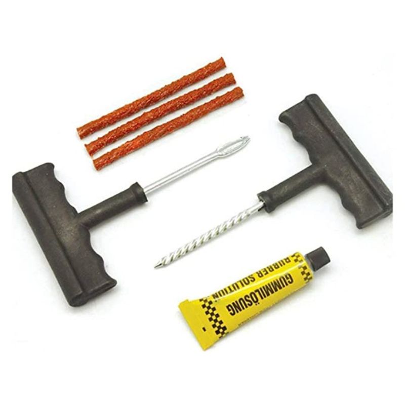 Tubeless Tire Patch Kit 20Pcs Tubeless Tyre Tire Puncture Repair