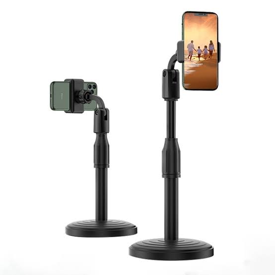 Desktop Height Adjustable Portable Plastic Mobile Holder Stand